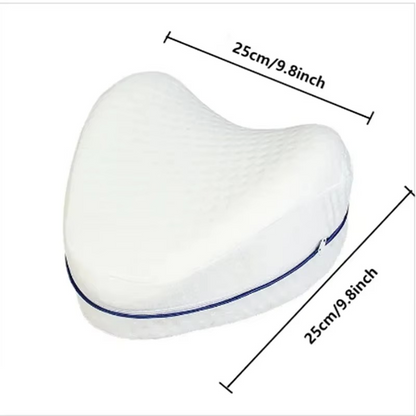 Essential Leg Pillow Covers - Washable and Zippered, Set of 2