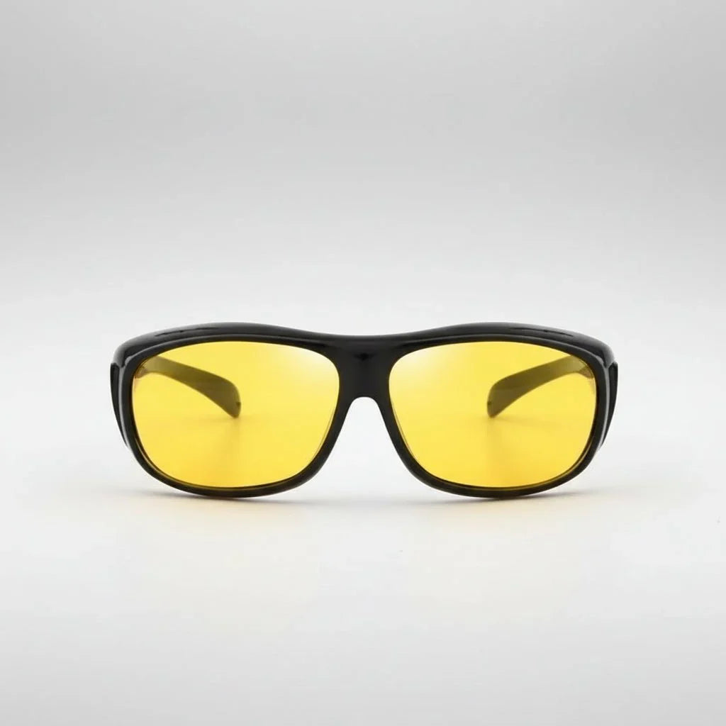 Night Vision Driving Spectacles with Anti-Glare Lenses
