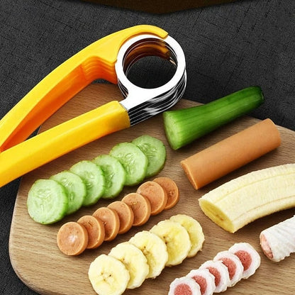 Versatile Manual Fruit & Veggie Slicer for Quick Prep