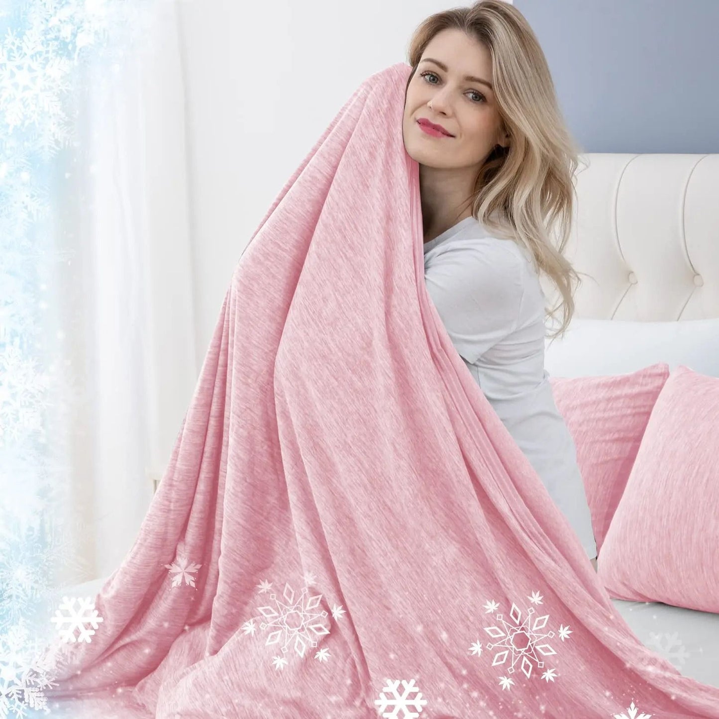 Ultra-Lightweight Summer Comfort Blanket for Year-Round Use