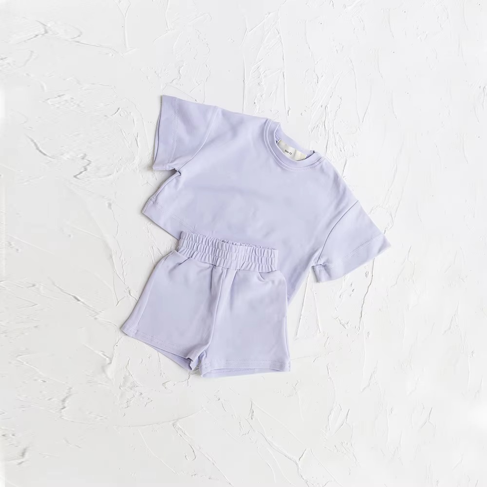 Summer Ready Kids' Outfit: T-Shirt & Shorts Duo