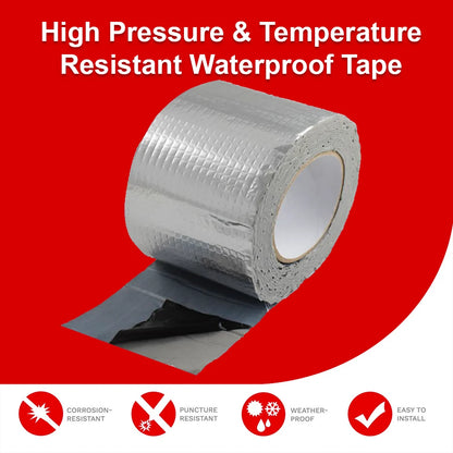 Heavy-Duty Waterproof Sealing Tape for Pipes and Surfaces