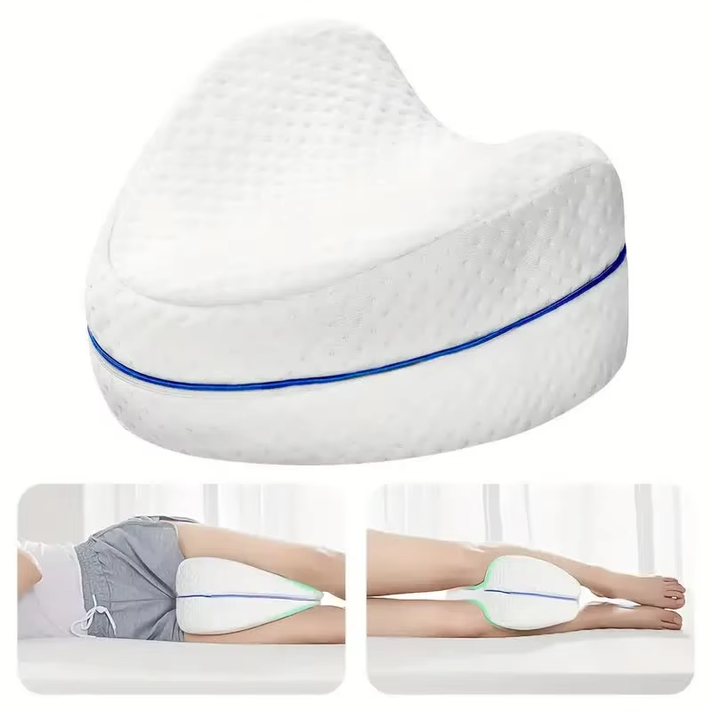Essential Leg Pillow Covers - Washable and Zippered, Set of 2