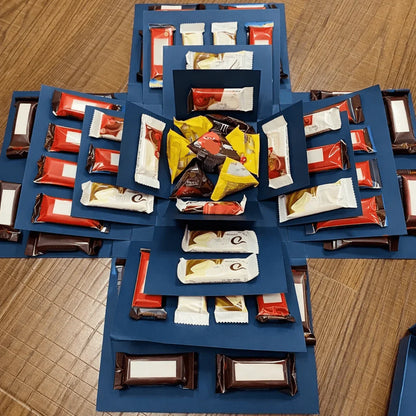 Customizable Memory Explosion Box Kit for Meaningful Gifting