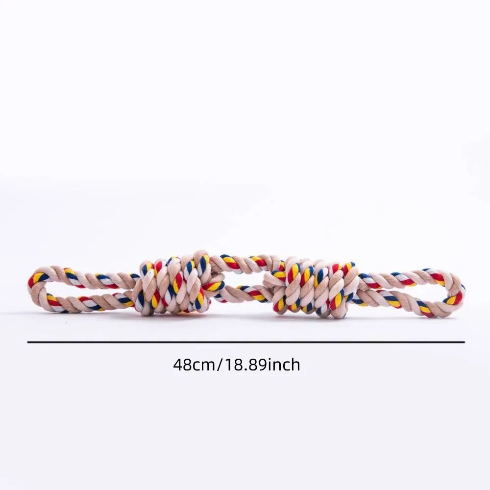 Durable Cotton Tug & Chew Toy for Active Dogs