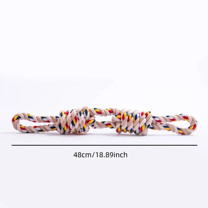 Durable Cotton Tug & Chew Toy for Active Dogs