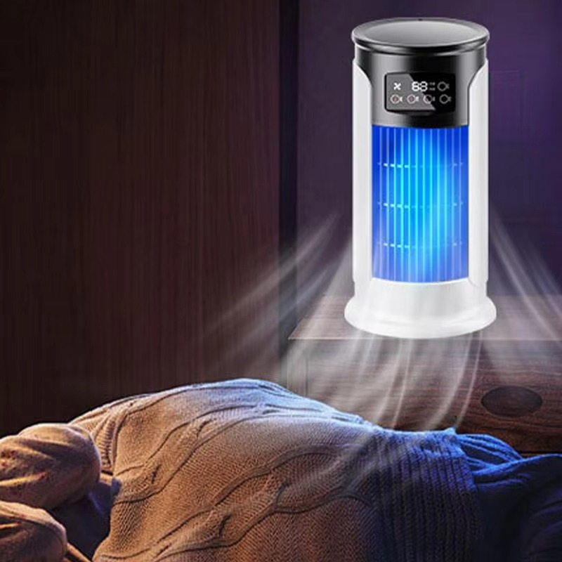 Compact Personal Air Cooler with 10 oz Water Tank & Timer Feature