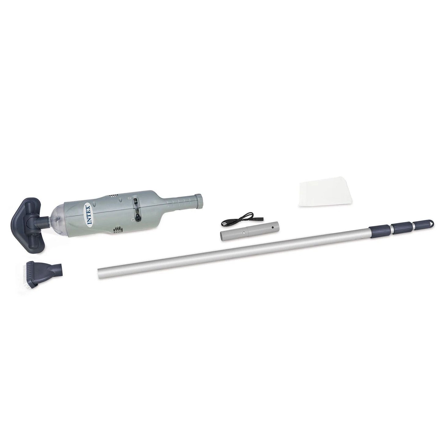 Cordless Pool Cleaner with Dual Brush Heads for Easy Cleaning