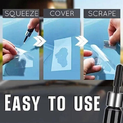 Windshield Repair Solution for Small Chips and Cracks