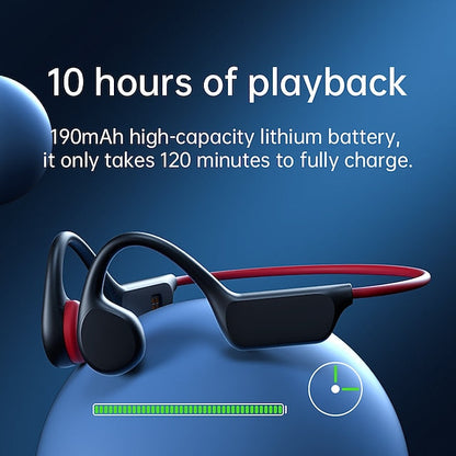 AquaSound Open-Ear Bluetooth Headphones with 32GB Storage