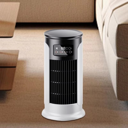 Compact Personal Air Cooler with 10 oz Water Tank & Timer Feature