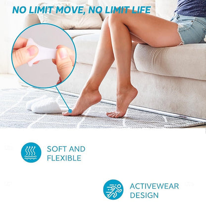 ComfortFit Gel Toe Separators - 6 Pack for All-Day Relief