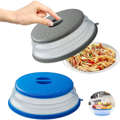 Versatile Silicone Microwave Lid for Mess-Free Cooking