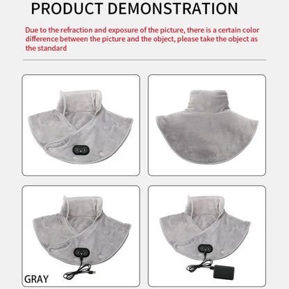Comforting USB Heated Wrap for Neck and Shoulders with Adjustable Settings