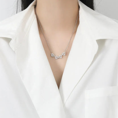 Charming Clover Pendant Necklace with Elegant Chain for Women