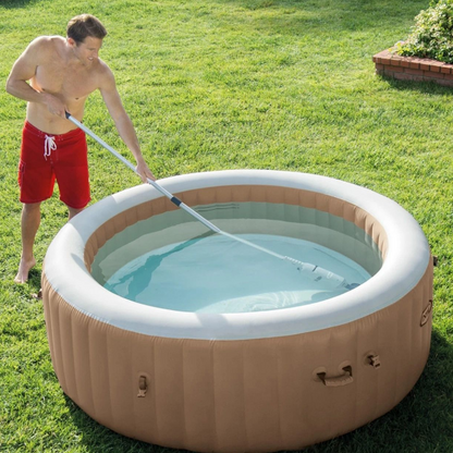 Cordless Pool Cleaner with Dual Brush Heads for Easy Cleaning