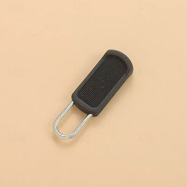 50-Pack Versatile Zipper Pulls for Bags, Coats, and More