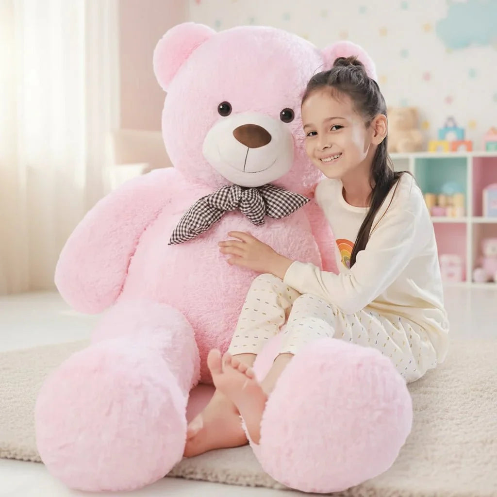 Oversized Cuddly Plush Bear for Kids – Perfect for Hugs