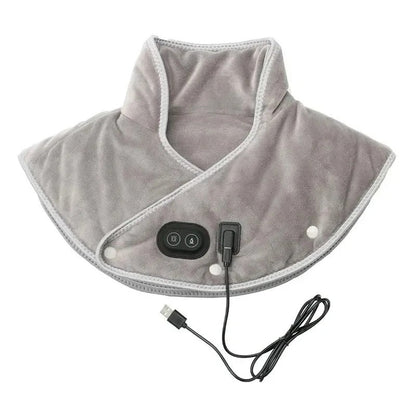 Comforting USB Heated Wrap for Neck and Shoulders with Adjustable Settings