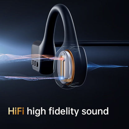AquaSound Open-Ear Bluetooth Headphones with 32GB Storage