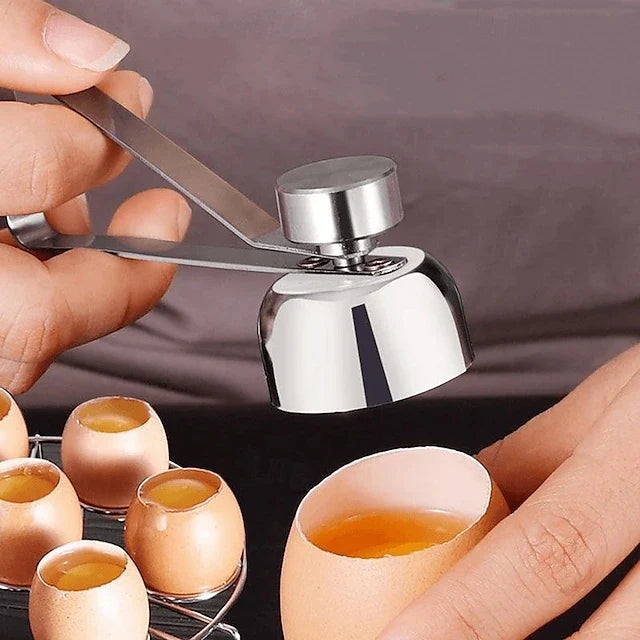 Precision Egg Topper Tool for Effortless Shell Removal