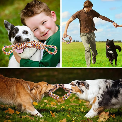 Durable Cotton Tug & Chew Toy for Active Dogs
