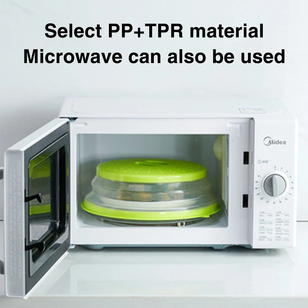 Versatile Silicone Microwave Lid for Mess-Free Cooking