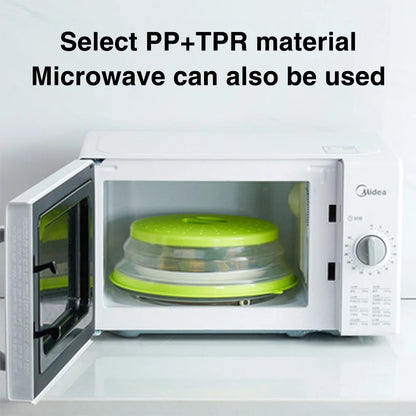 Versatile Silicone Microwave Lid for Mess-Free Cooking