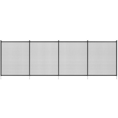 Secure Pool Barrier with Durable Mesh and Corrosion-Free Posts, 4ft Height
