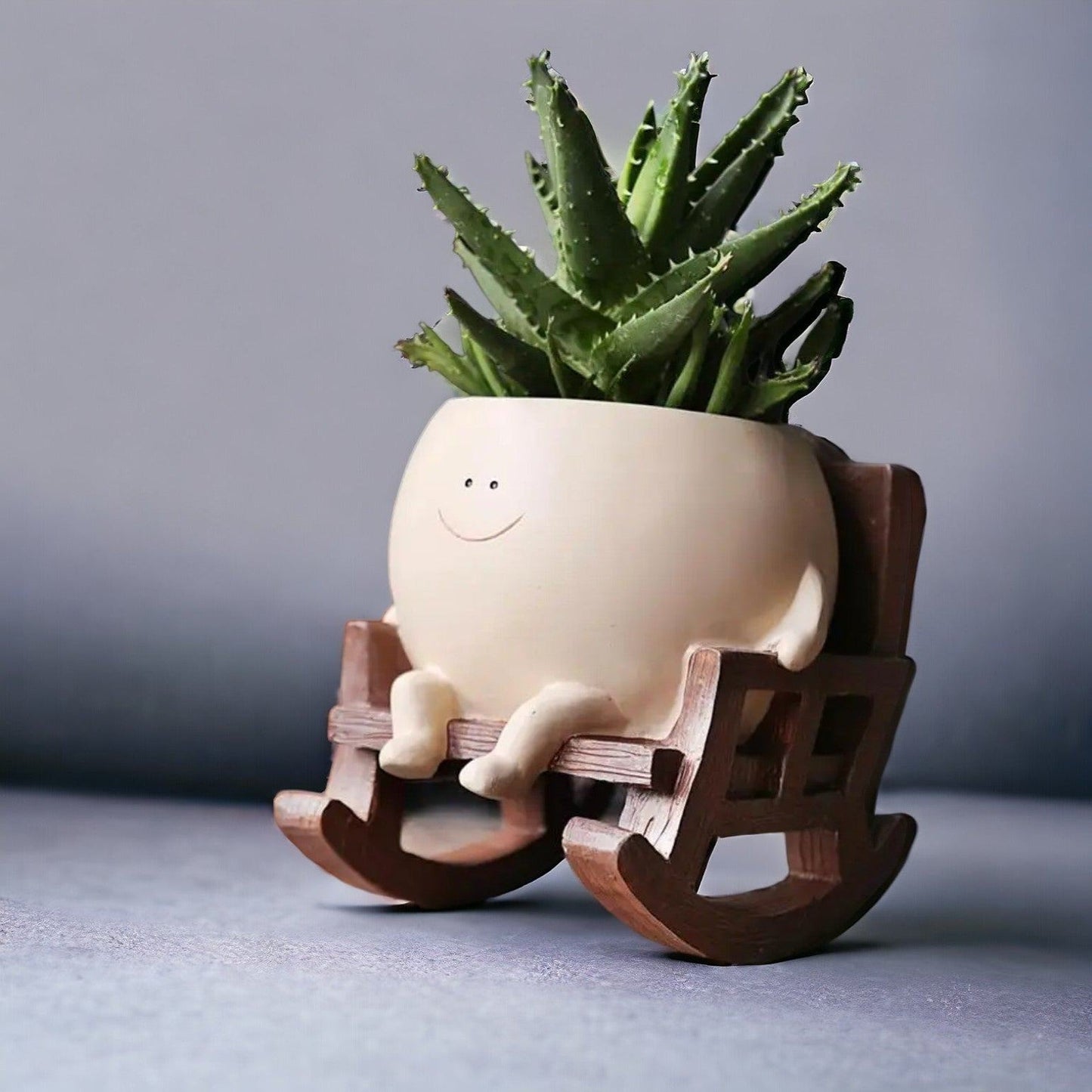 Cheerful Character Planter for Mini Indoor Greenery