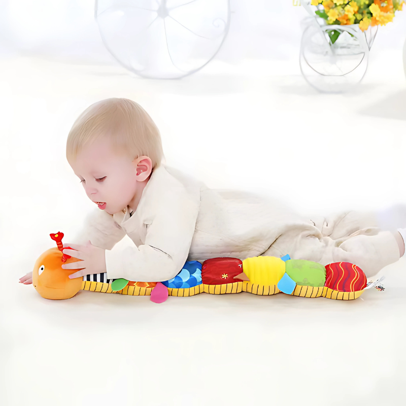 Interactive Sound Caterpillar Toy for Sensory Playtime Fun