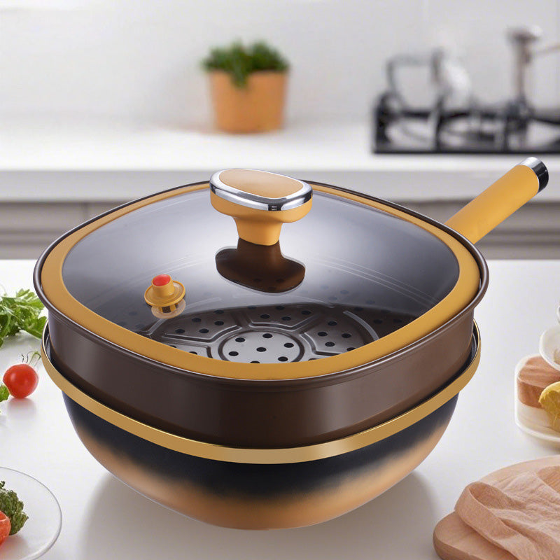 Non-Stick Culinary Pan for Effortless Oil-Free Cooking