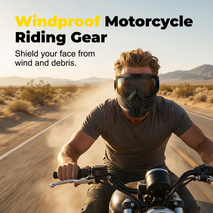 All-Around Protective Face Shield with Removable Goggles