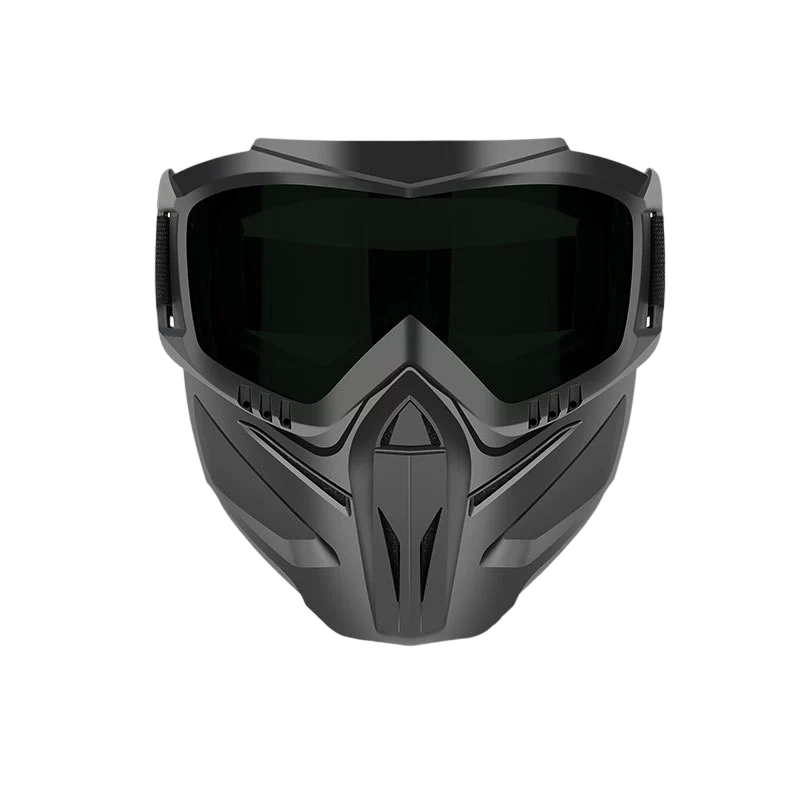 All-Around Protective Face Shield with Removable Goggles