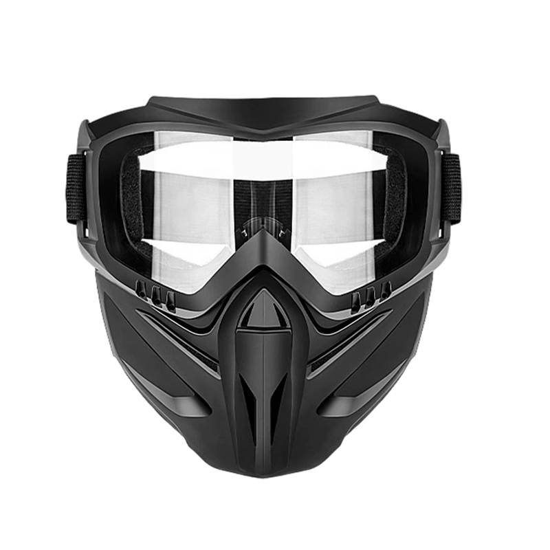 All-Around Protective Face Shield with Removable Goggles