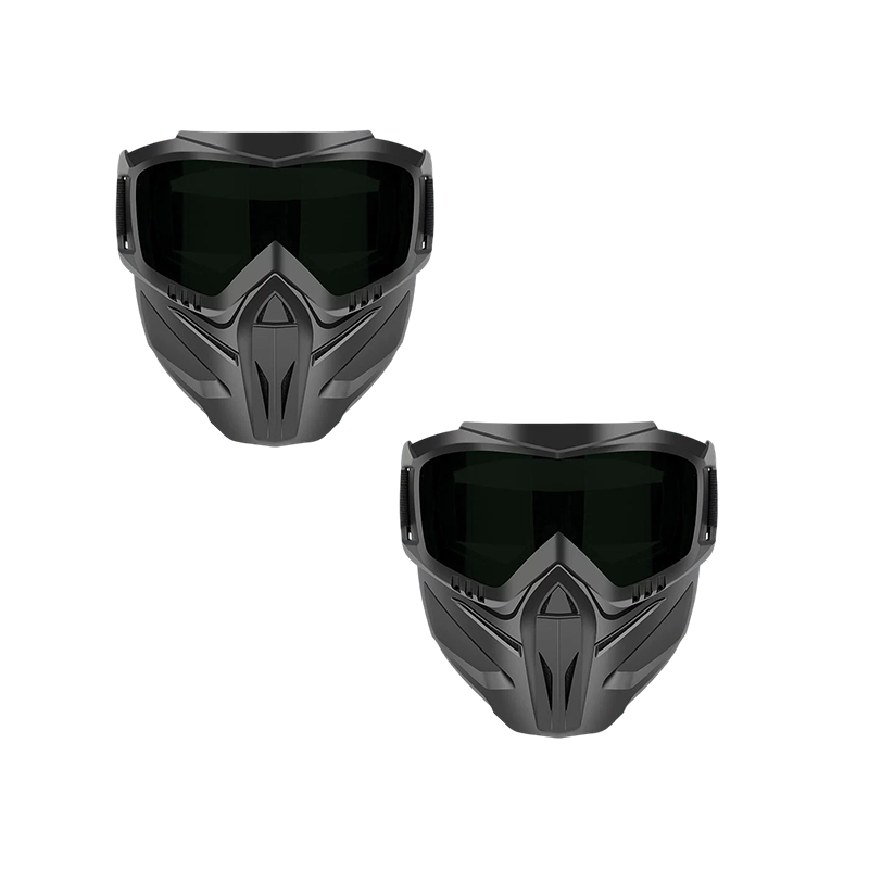 All-Around Protective Face Shield with Removable Goggles