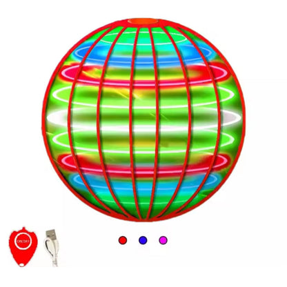 Handheld Flying Disc with LED Lights and Boomerang Flight