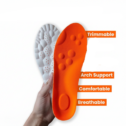 ComfortFlex Massage Insoles for Ultimate Foot Relief