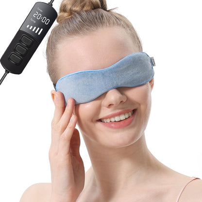 Relaxing Heated Eye Mask with Customizable Warmth Settings