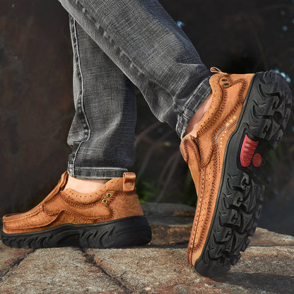 Comfort-First Ankle Boots with Arch Support and Cushioned Sole
